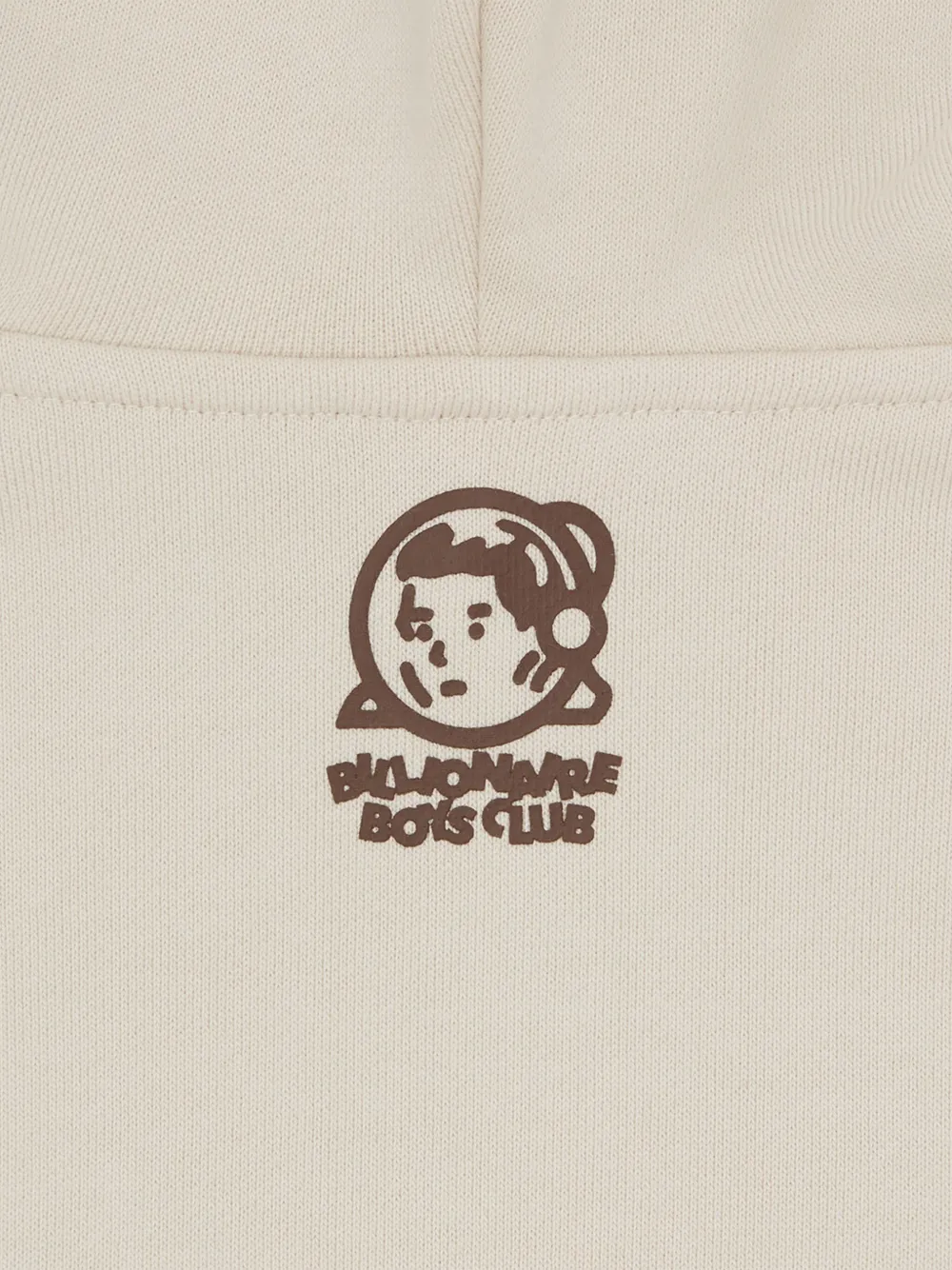 Billionaire Boys Club Kids Katoenen hoodie met logo Beige