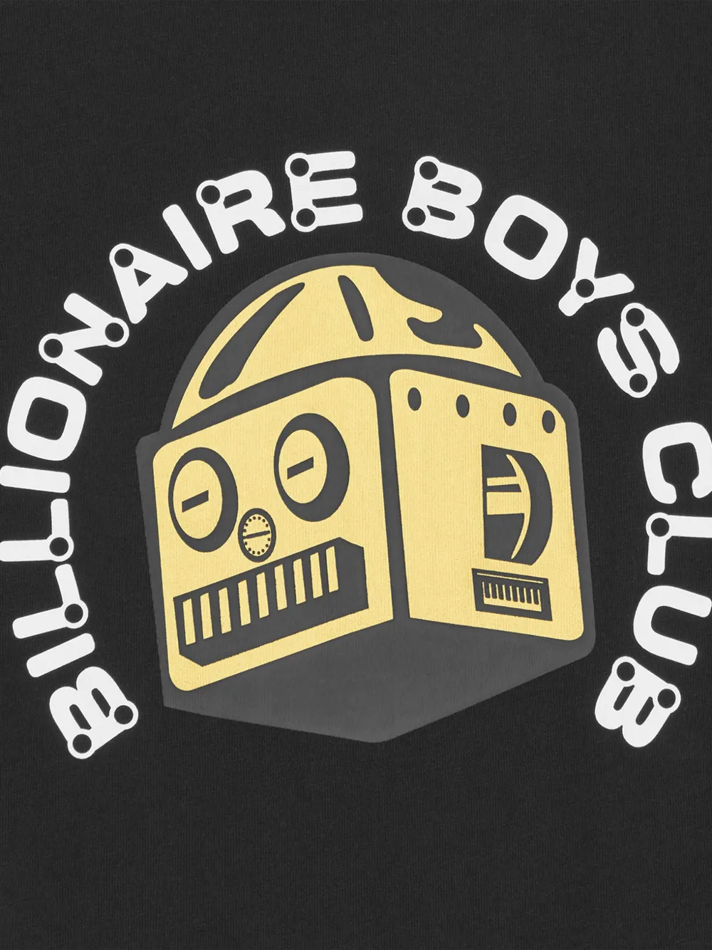 Billionaire Boys Club Kids Katoenen T-shirt met logoprint Zwart