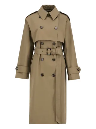 Barbour Aoife ベルテッド トレンチコート | ブラウン | FARFETCH JP