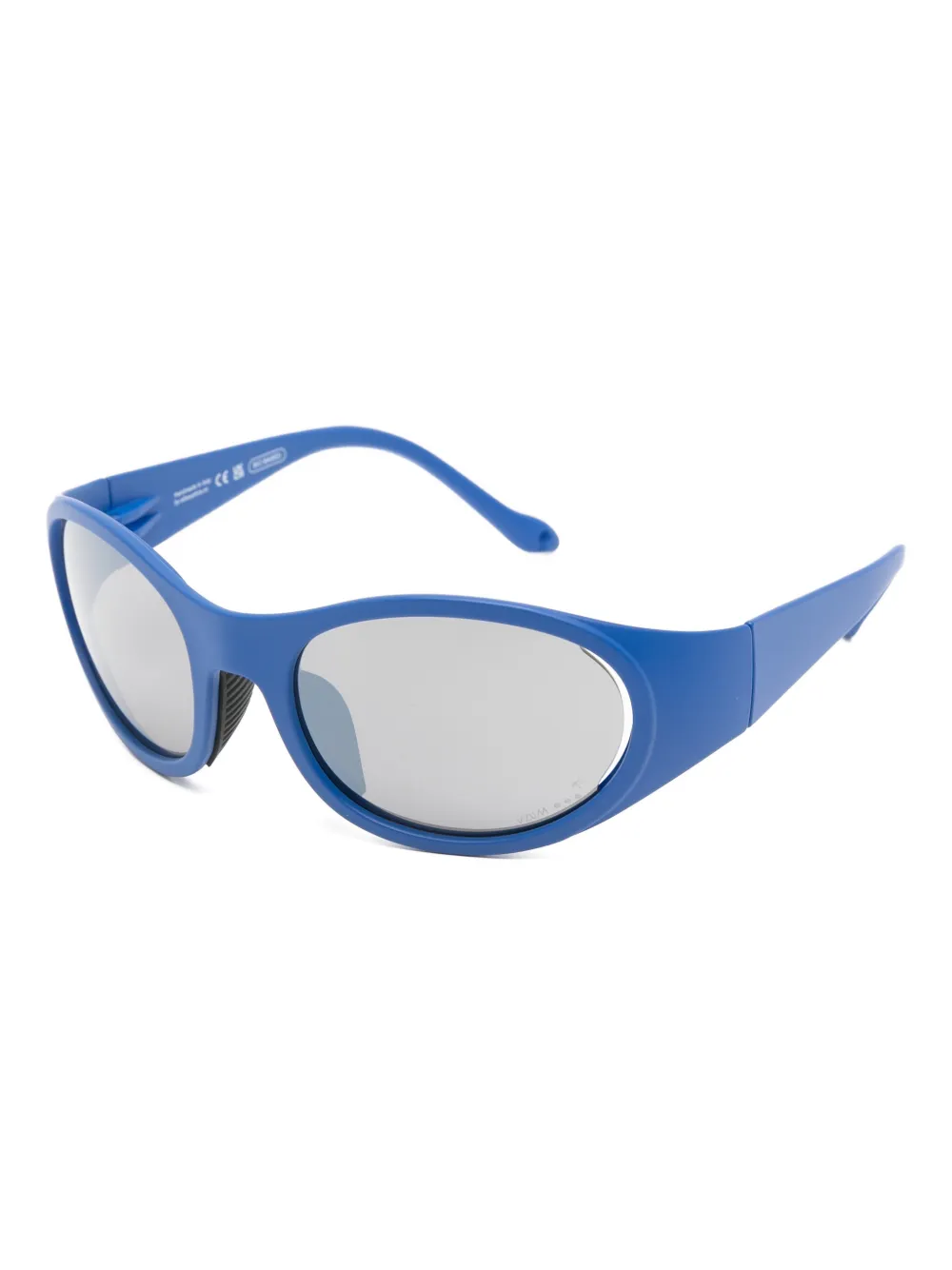 Alba Optics Zonnebril met ovalen montuur - Blauw