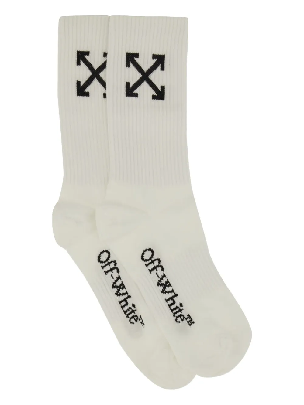 Off-White calcetines con logo bordado | neutro | Image 1