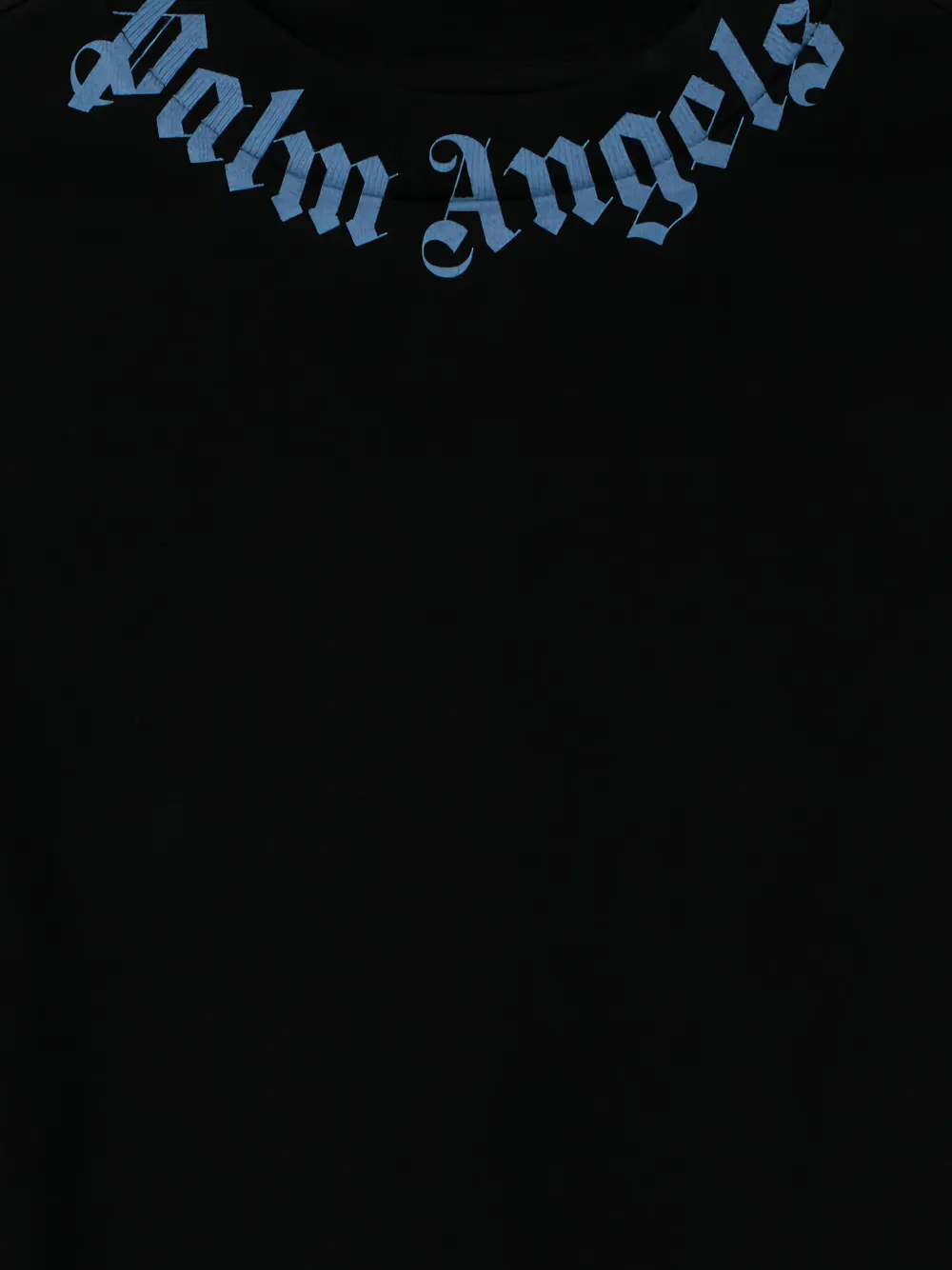 Palm Angels Kids T-shirt met logoprint Zwart