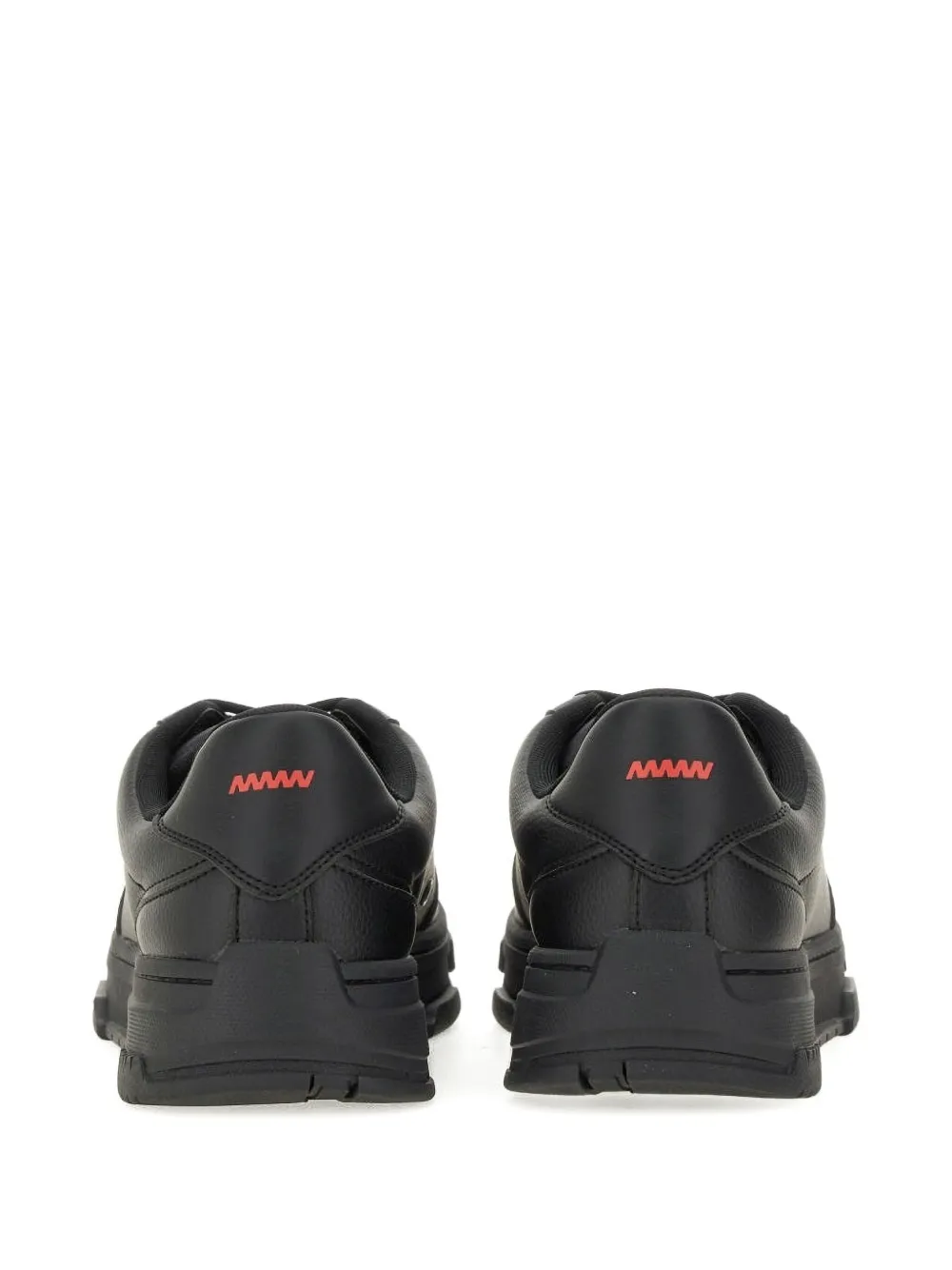 HUGO debossed-logo sneakers Zwart