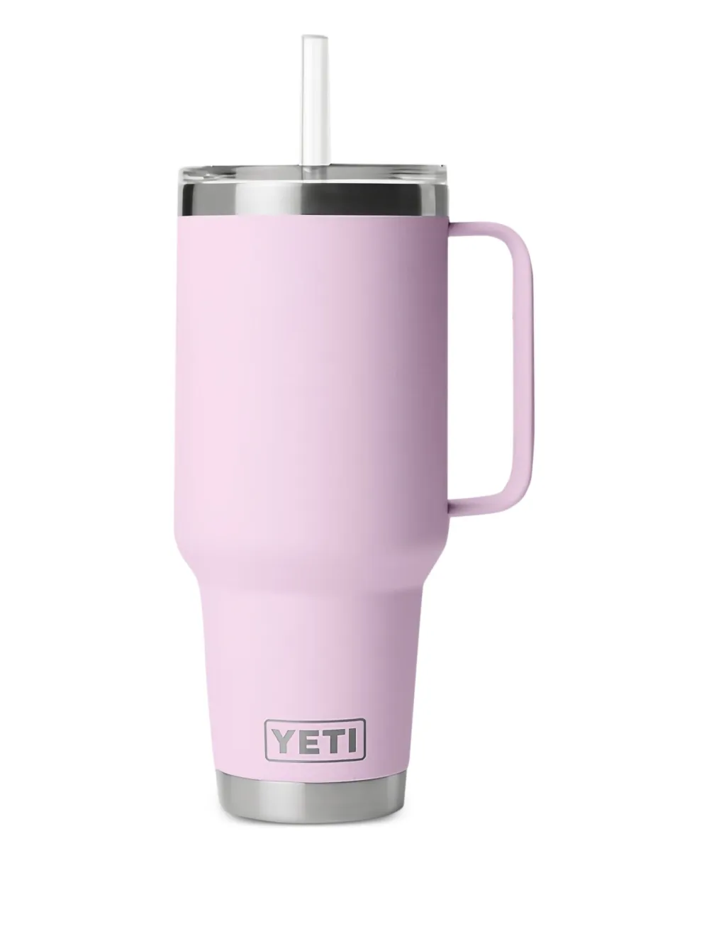 YETI Rambler® reusable-straw handle travell mug (1.2l) | Pink | Image 1