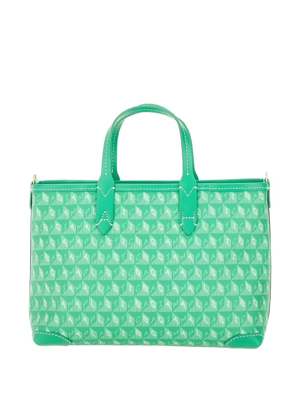 Anya Hindmarch Xs I Am A Plastic Bag Tote Bag In Green