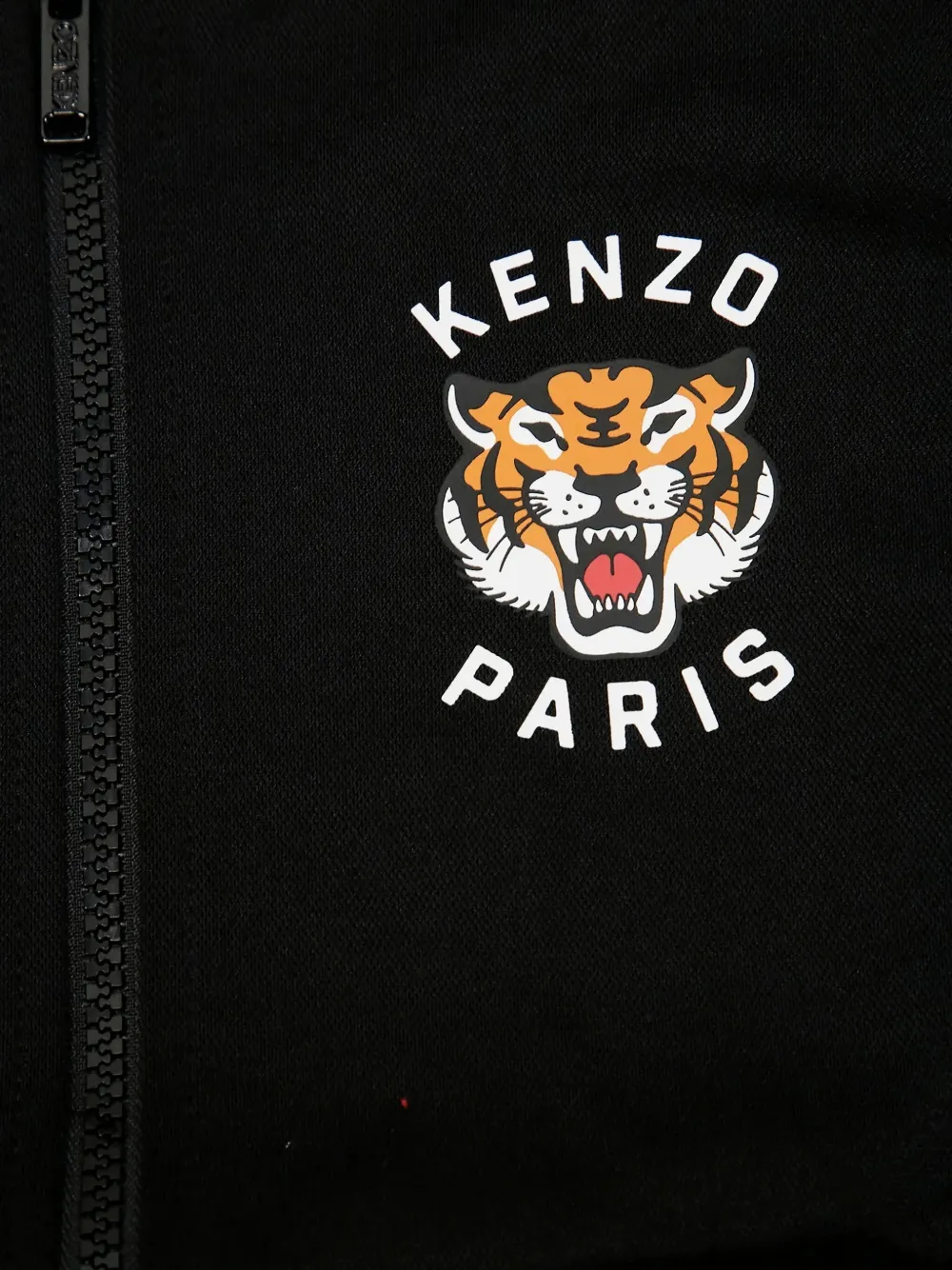 Kenzo Kids Sweater met tijgerprint Zwart