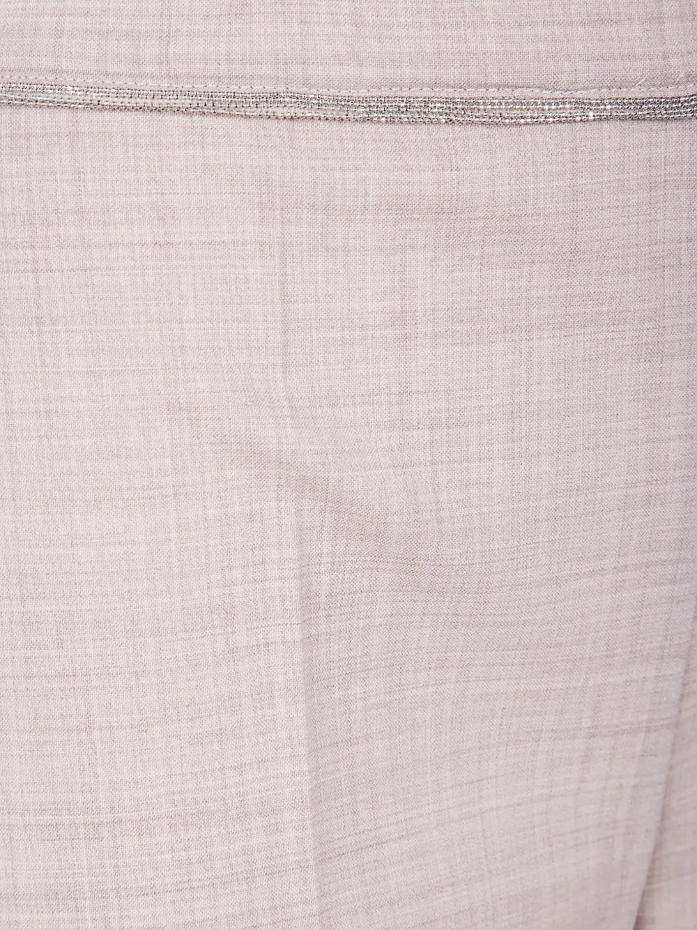 D.Exterior Wollen broek Beige