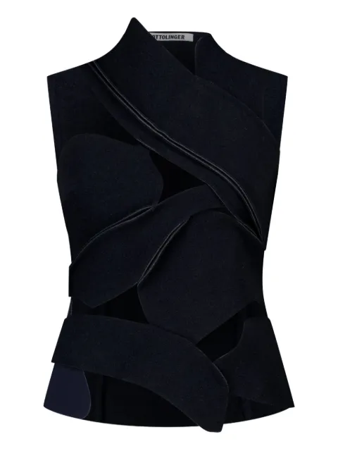 Ottolinger cut-out felted top