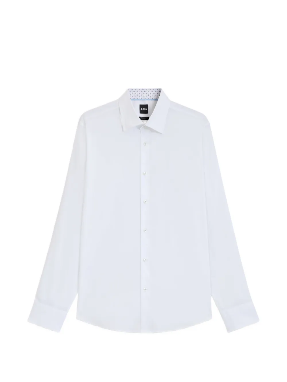 BOSS buttoned shirt - Weiß