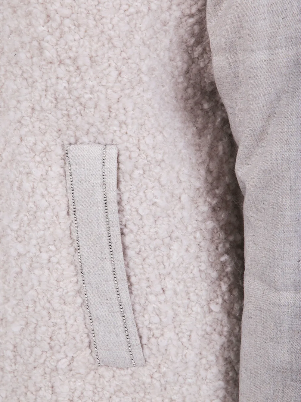 D Exterior Zippered Long-sleeved Casual Jacket In Gray