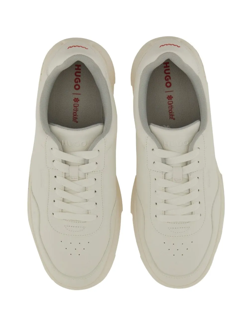 HUGO lace-up sneakers Wit