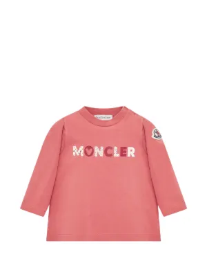 Moncler Enfant ロゴ スウェットシャツ | ニュートラル | FARFETCH JP