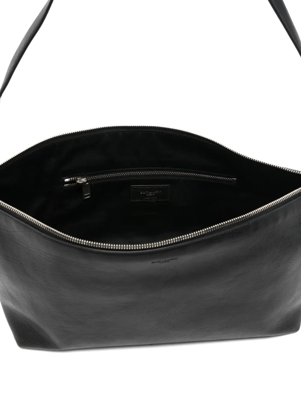Saint Laurent Zip-fastening Messenger Bag In Black