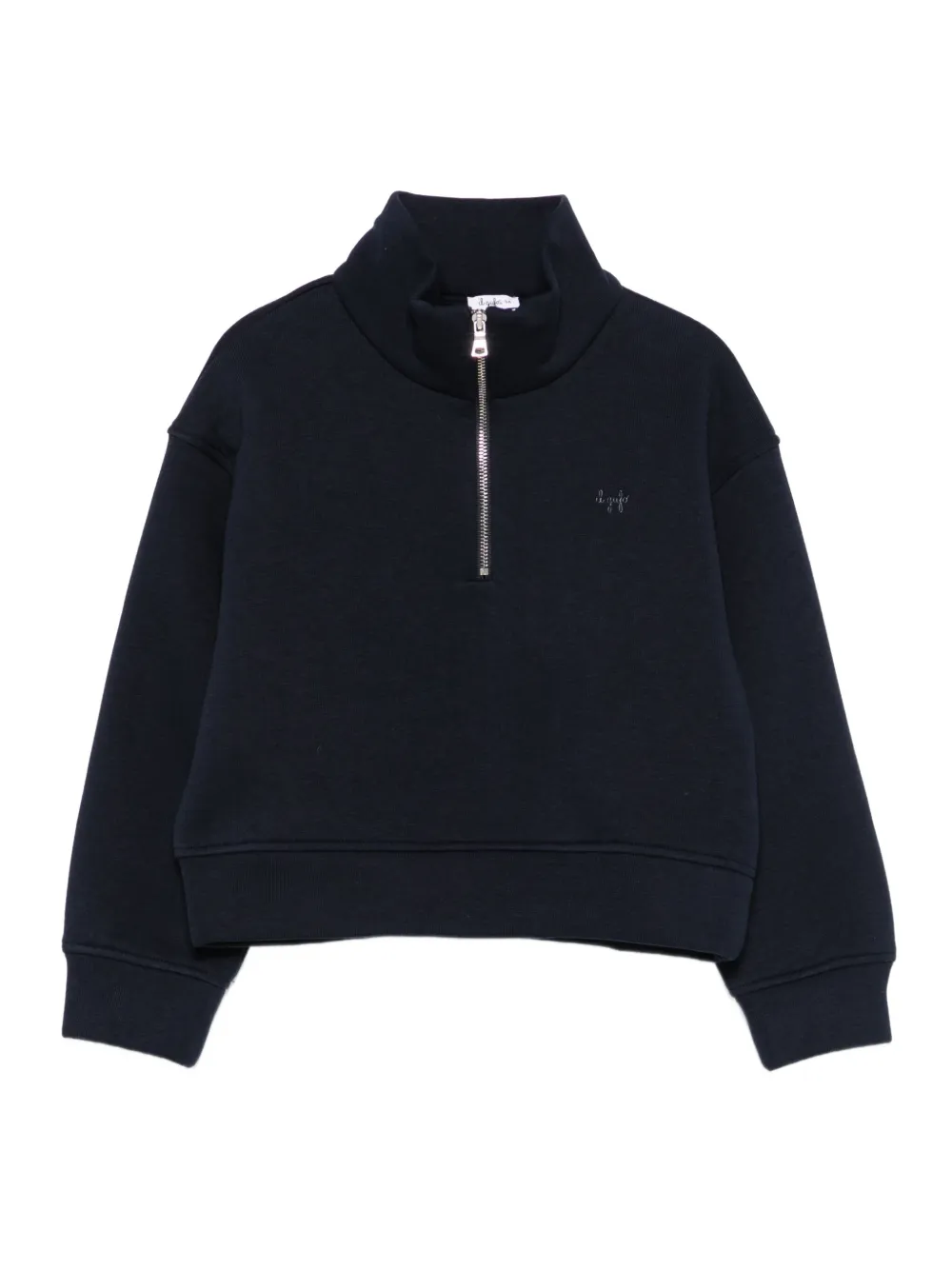 Il Gufo zip-neck sweatshirt | Blue | Image 1
