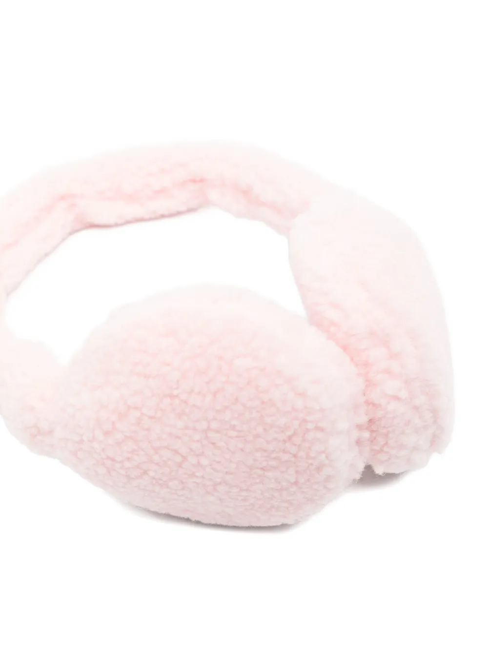 Il Gufo Fleece-texture Earmuffs In Pink