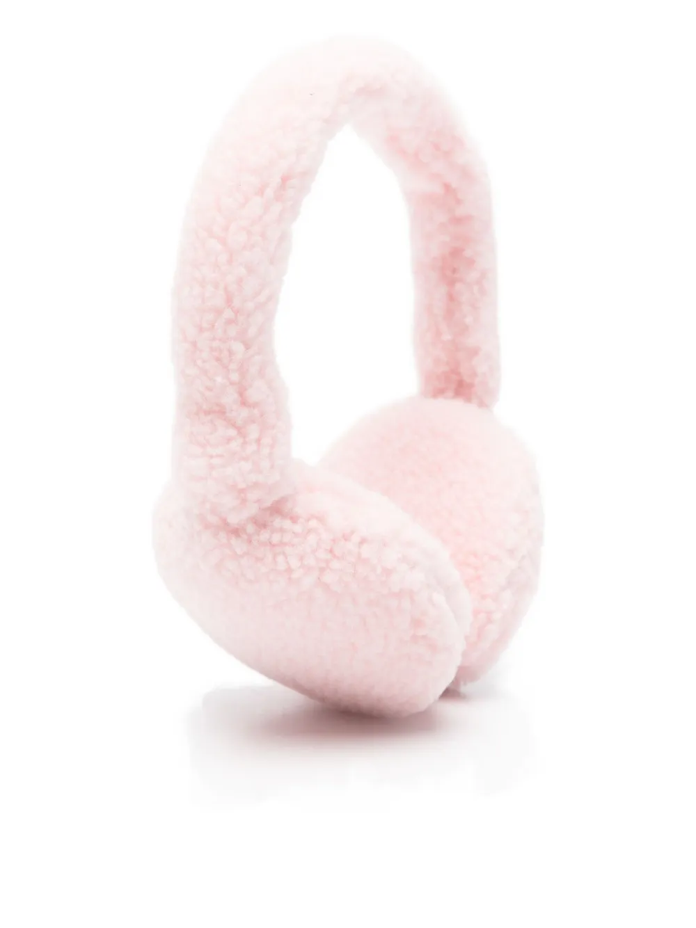 Il Gufo fleece-texture earmuffs | Pink | Image 1