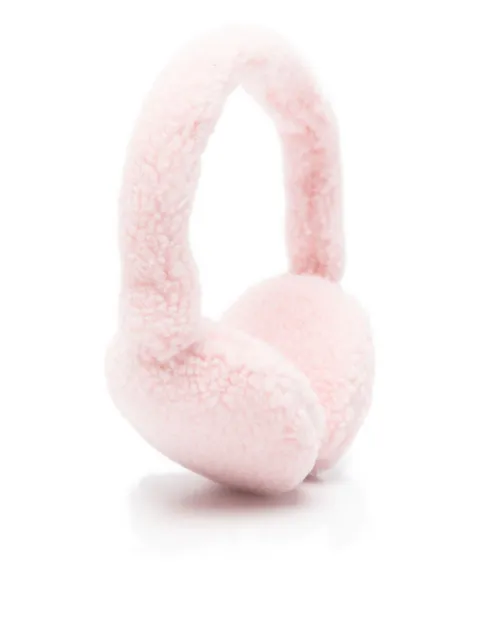Il Gufo fleece-texture earmuffs