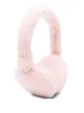 Il Gufo fleece-texture earmuffs - Pink