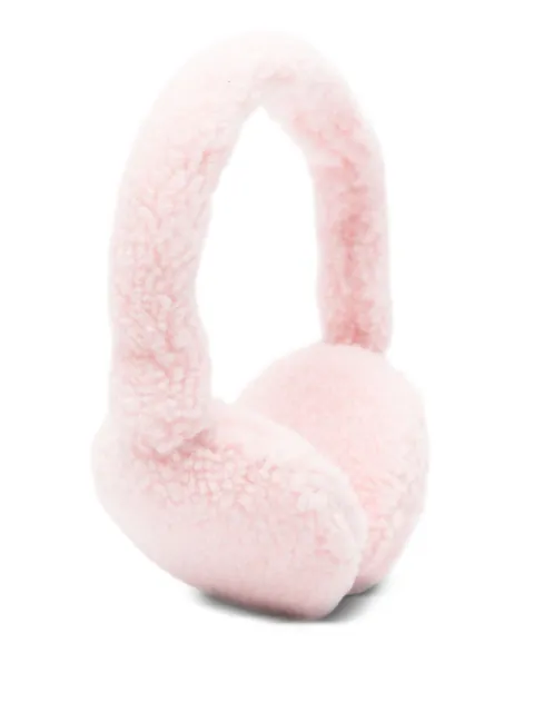 Il Gufo fleece-texture earmuffs