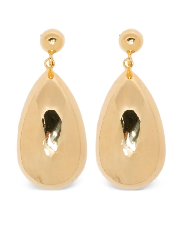 Magda Butrym Teardrop Earrings in Gold