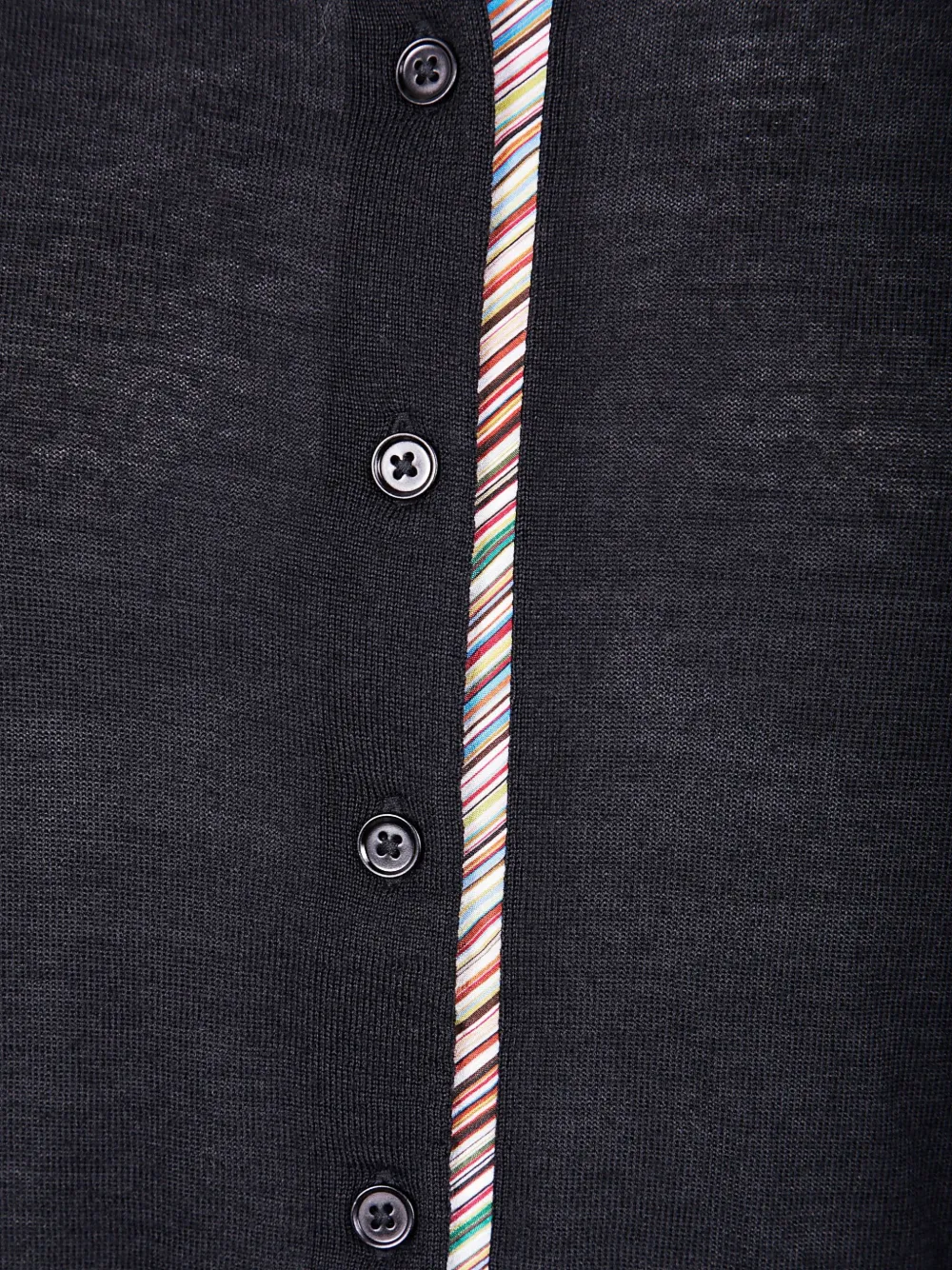 Paul Smith Vest met gestreept detail Zwart