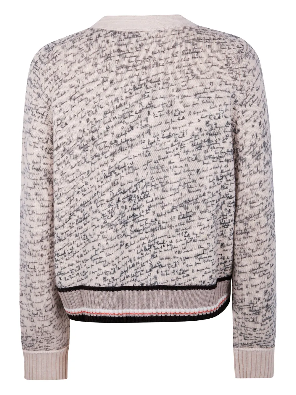 Paul Smith script-print wool-blend cardigan | Cardigans | Image 2