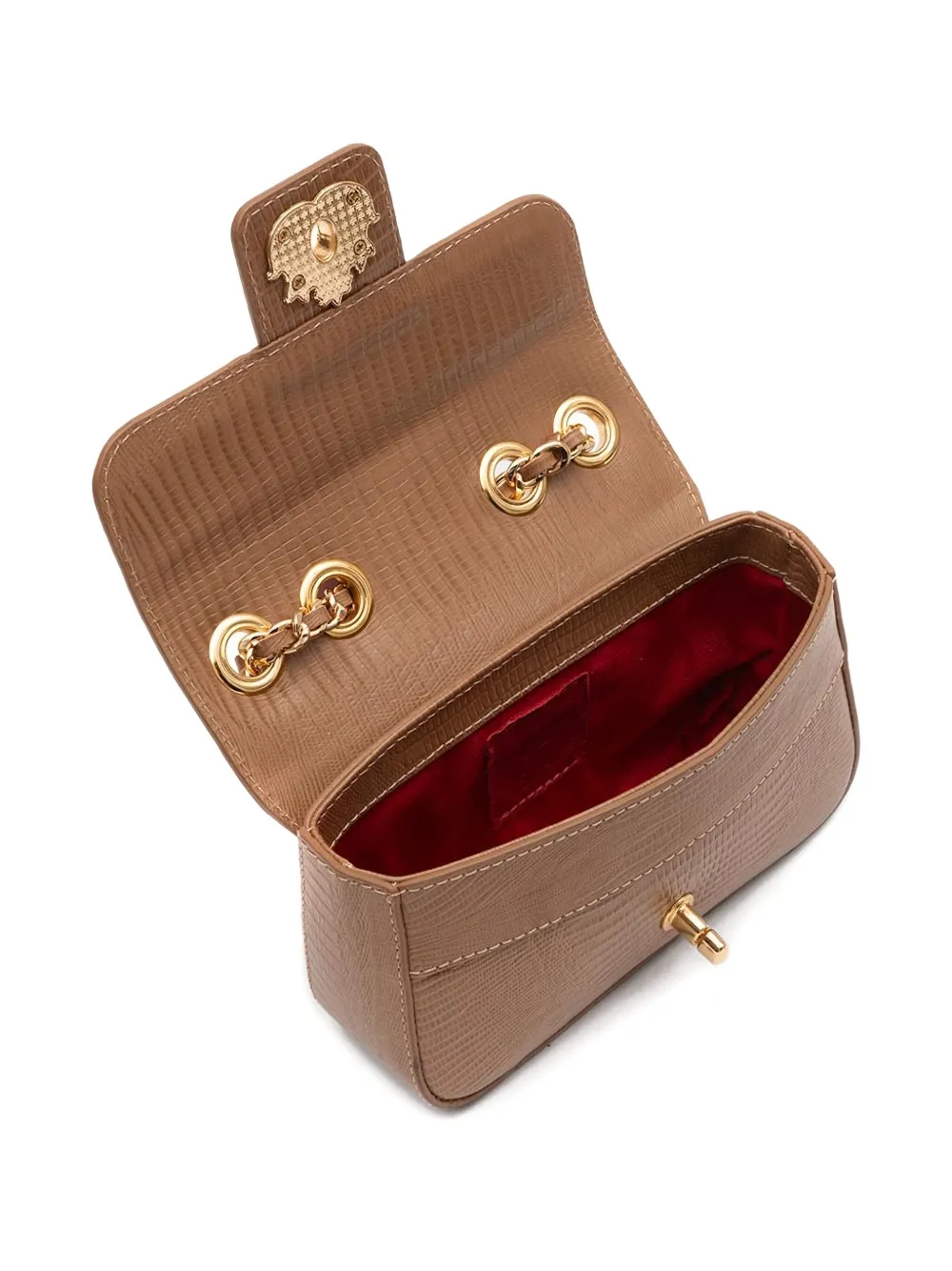 Isla Anne mini-schoudertas Beige