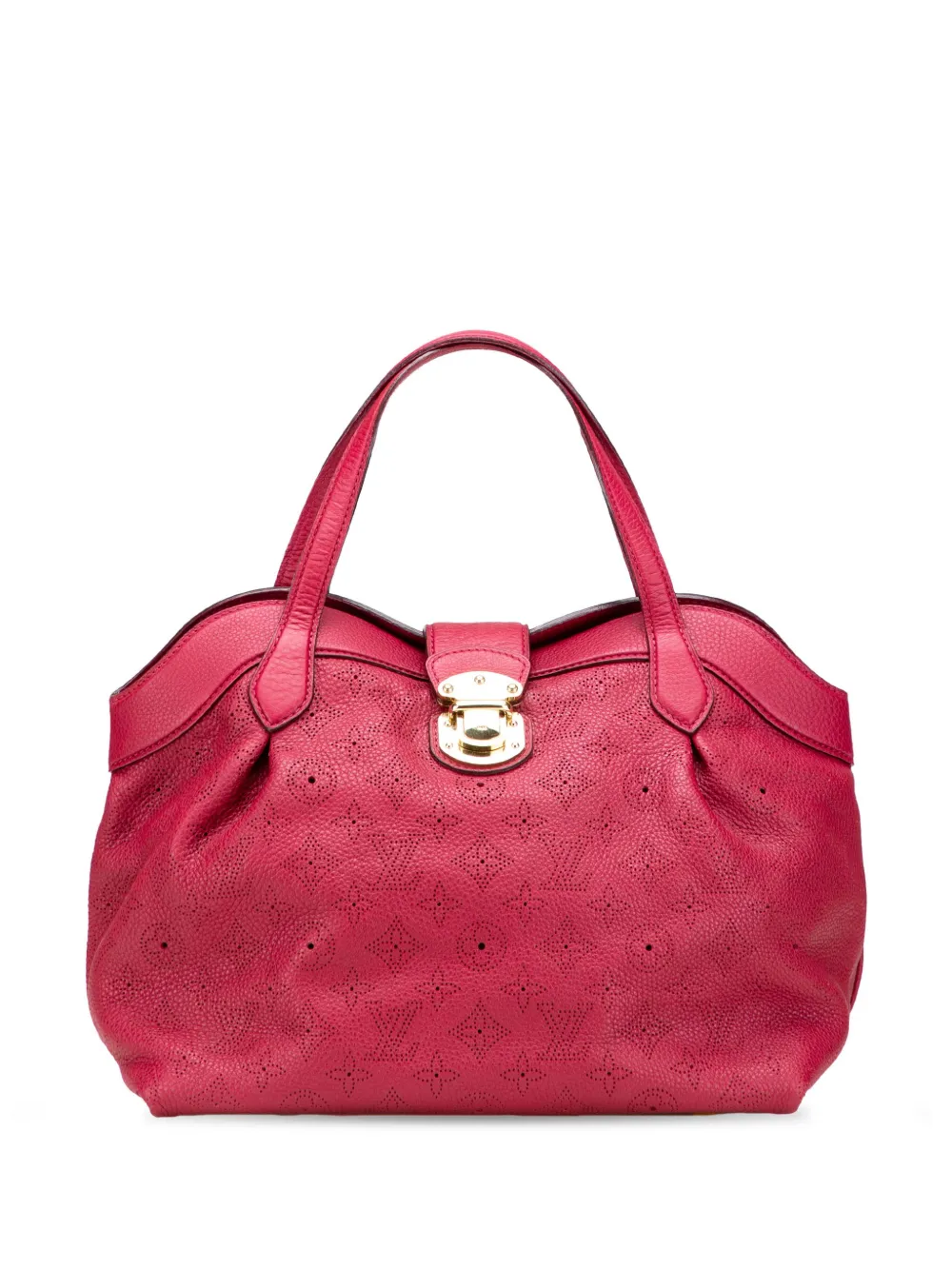 Louis Vuitton Pre-Owned 2011 Monogram Mahina Cirrus PM handbag | Red | Image 1