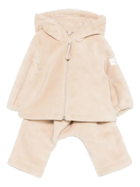 TEDDY & MINOU hooded fleece tracksuit set 