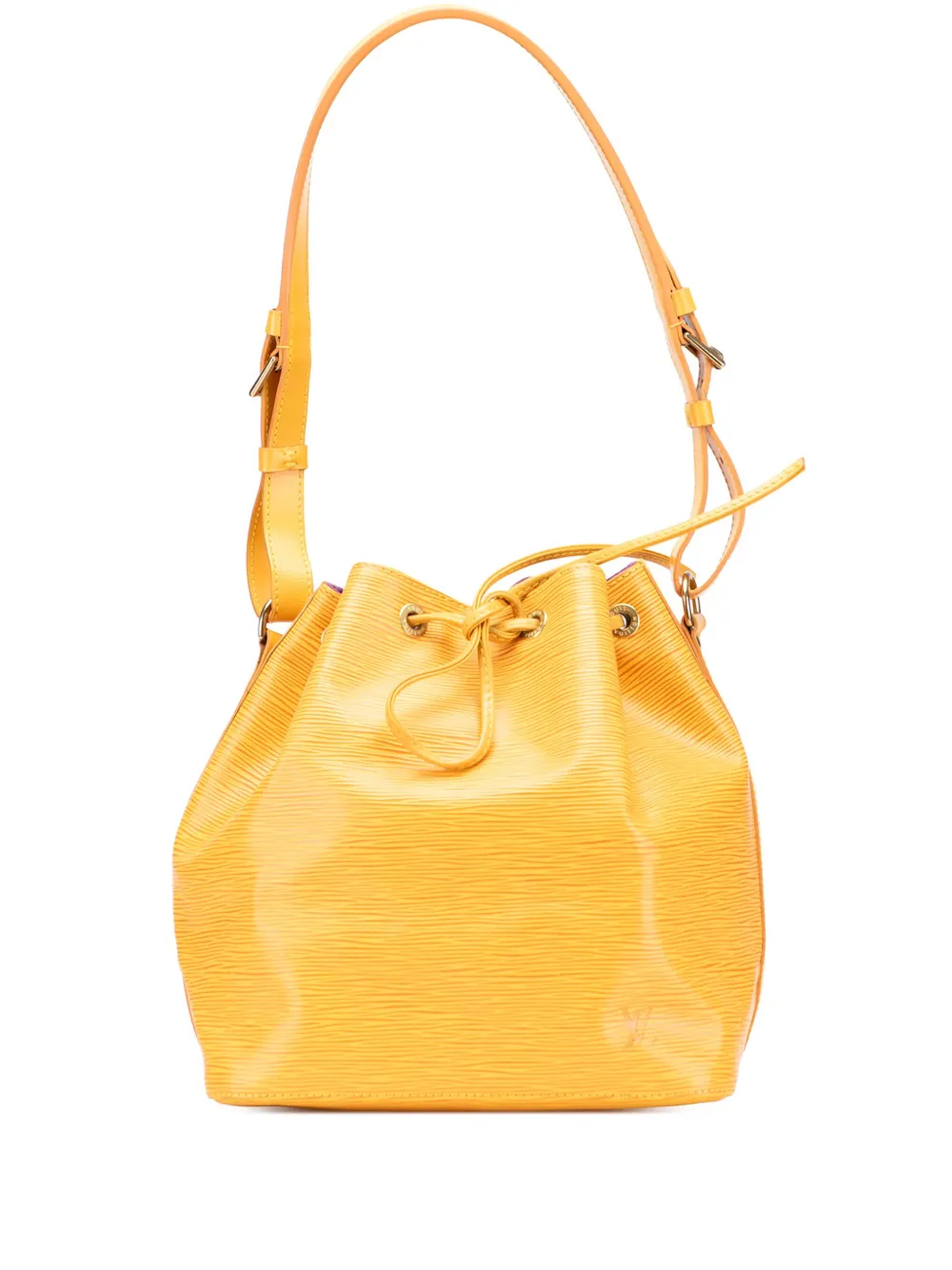 Louis Vuitton Pre-Owned 1996 エピ プチ ノエ バケットバッグ - イエロー Louis Vuitton Pre-Owned 1996 エピ プチ ノエ バケットバッグ - イエロー