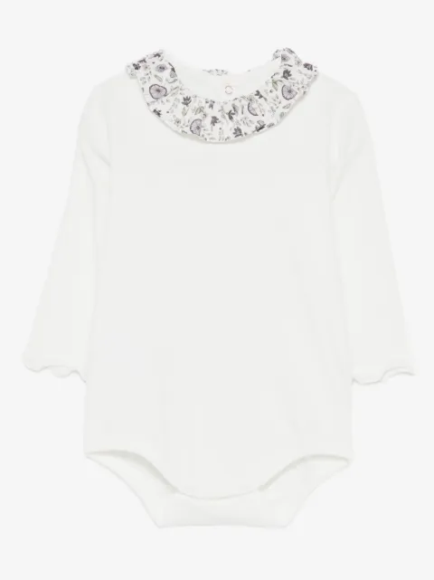 TEDDY & MINOU frilled-neck body