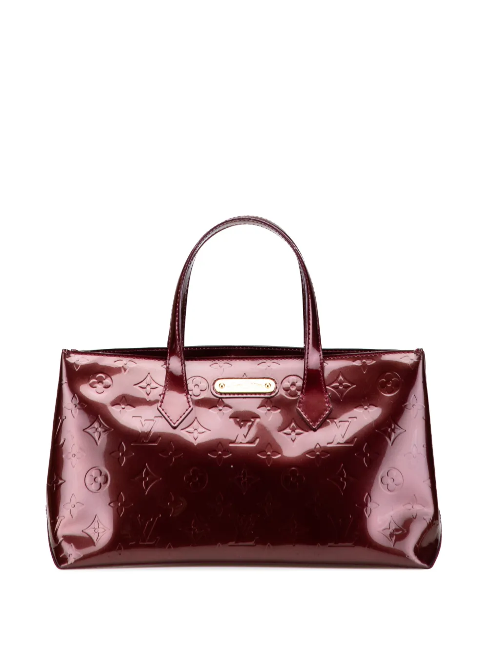 Louis Vuitton Pre-Owned 2013 モノグラム ヴェルニ ウィルシャー PM ハンドバッグ - レッド Louis Vuitton Pre-Owned 2013 モノグラム ヴェルニ ウィルシャー PM ハンドバッグ - レッド