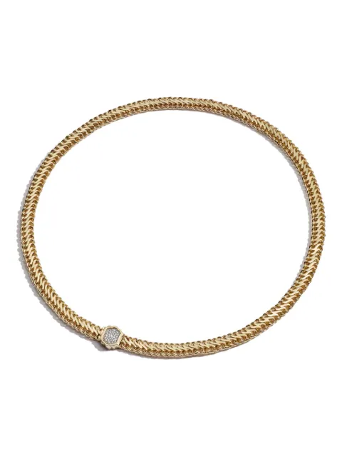 Lucy Delius Jewellery 14K yellow gold Snakelet diamond necklace