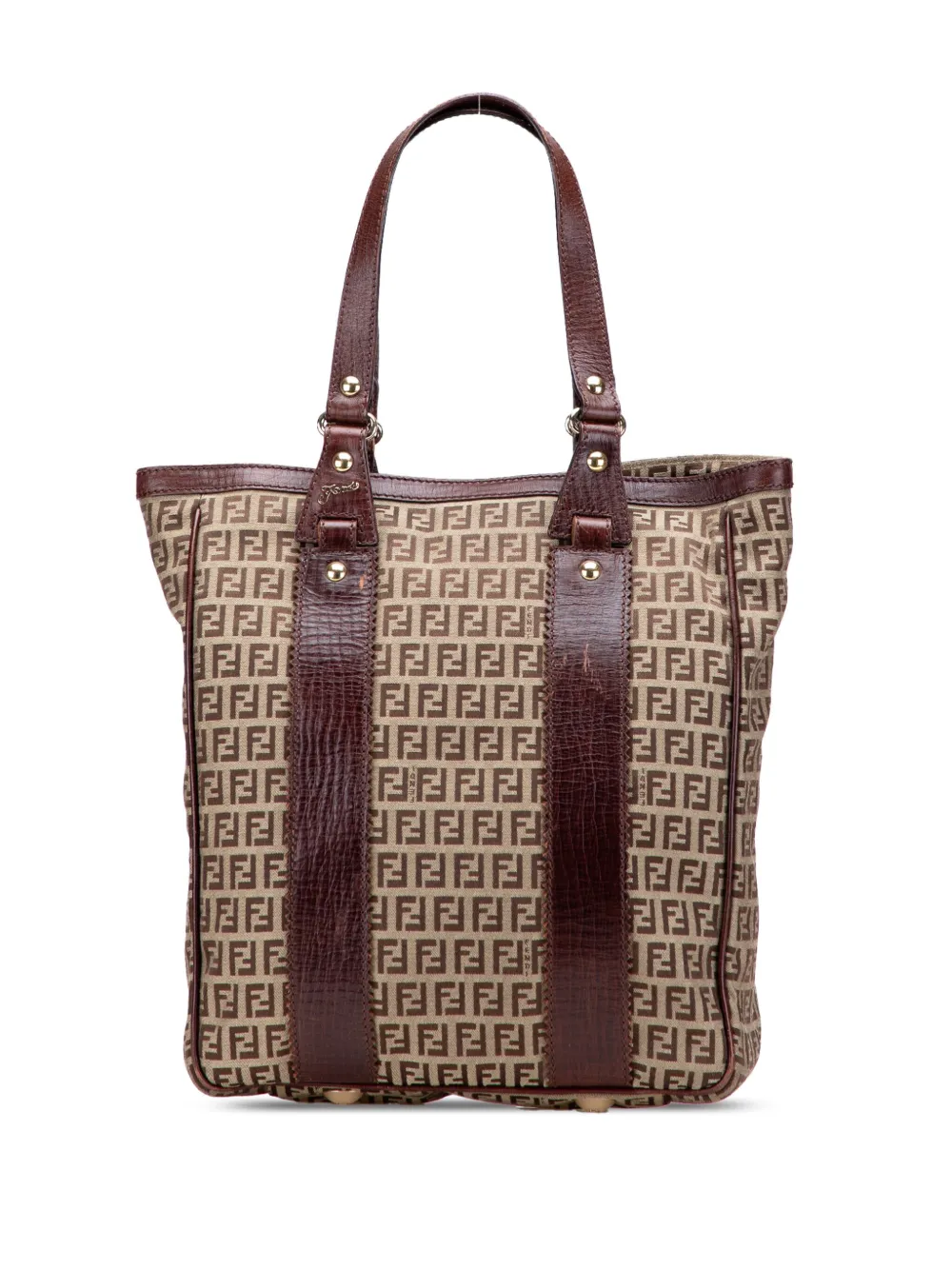 Fendi Pre-Owned 2000-2010 Zucchino Canvas tote bag | Brown | Image 1