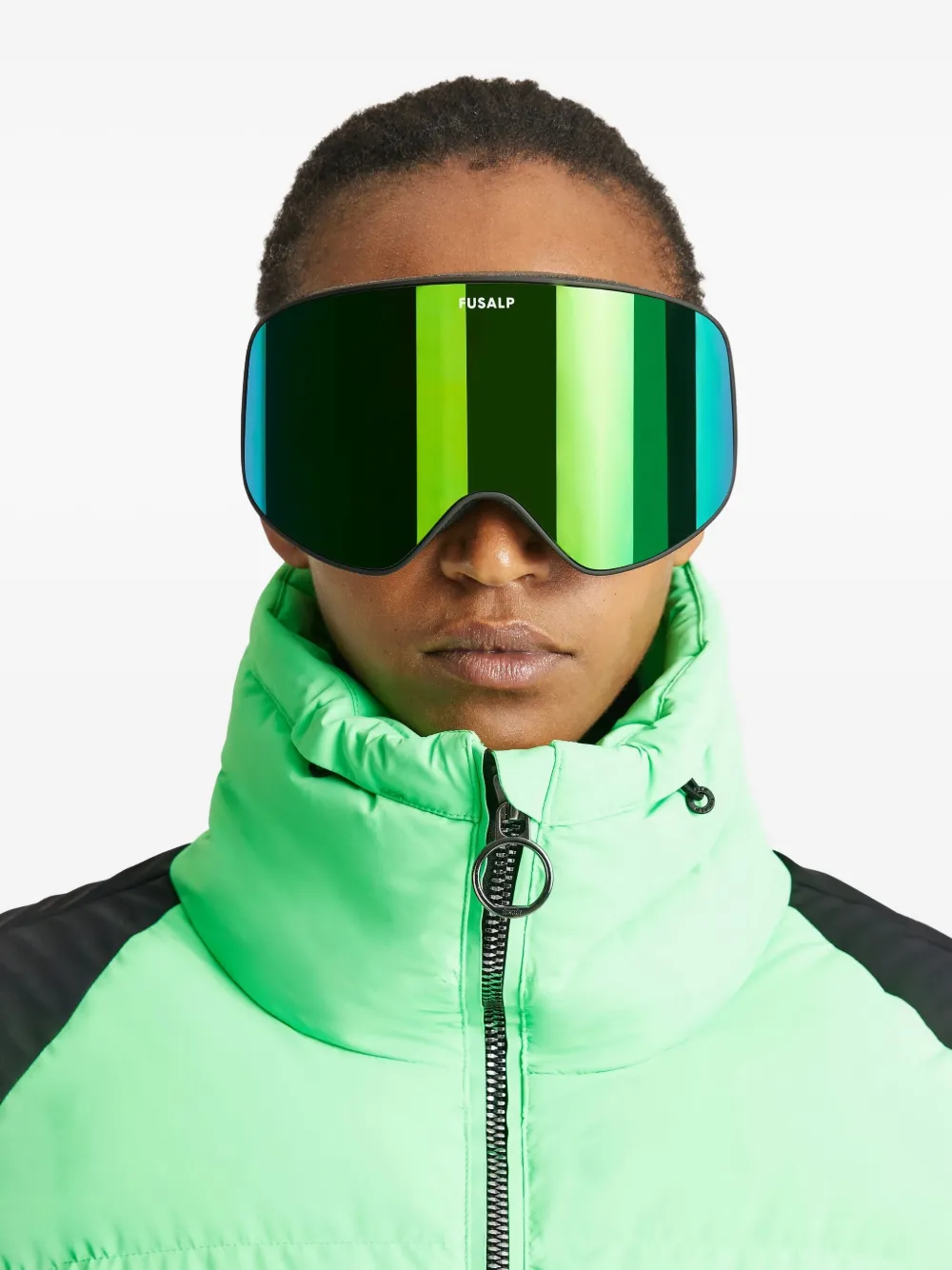 Fusalp double-layer anti-fog ski goggle Groen
