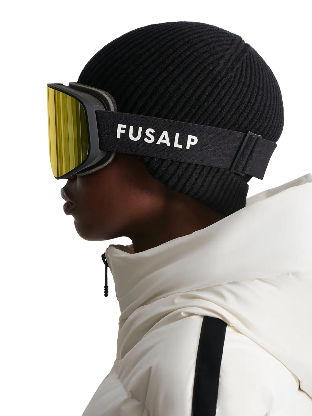 Fusalp Double-layer Lens Ski Goggle In Yellow