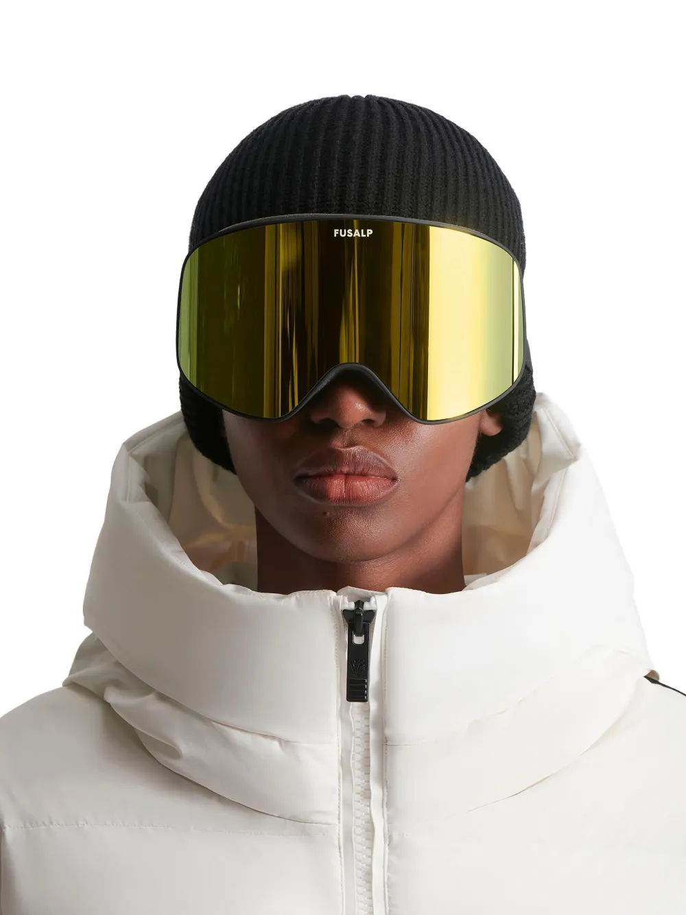 Fusalp Double-layer Lens Ski Goggle In Yellow