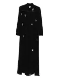 Forte Forte embellished midi day dress - Black