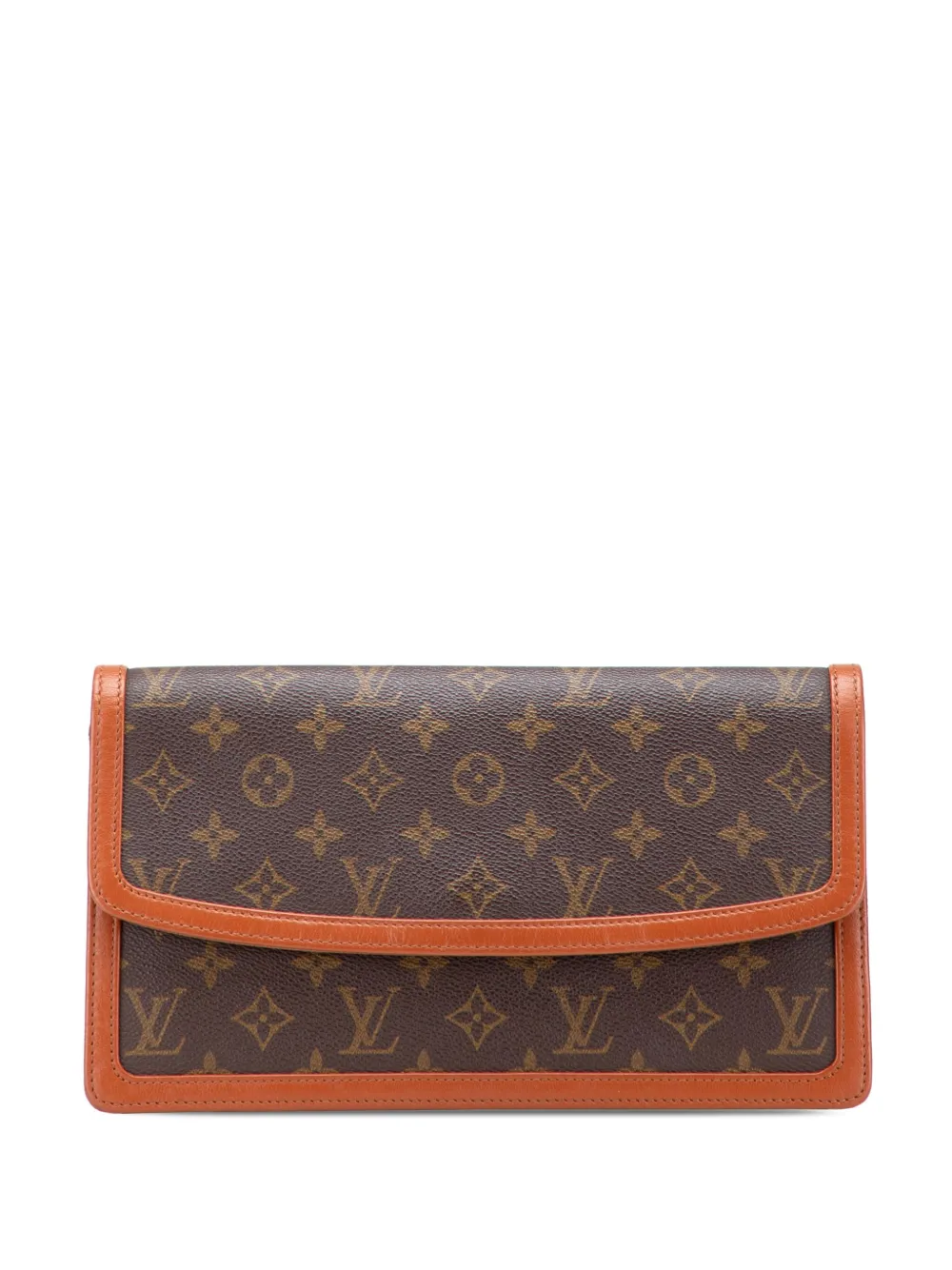 Louis Vuitton Pre-Owned 1990 Monogram Pochette Dame GM clutch bag - Louis Vuitton Pre-Owned 1990 Monogram Pochette Dame GM clutch bag -