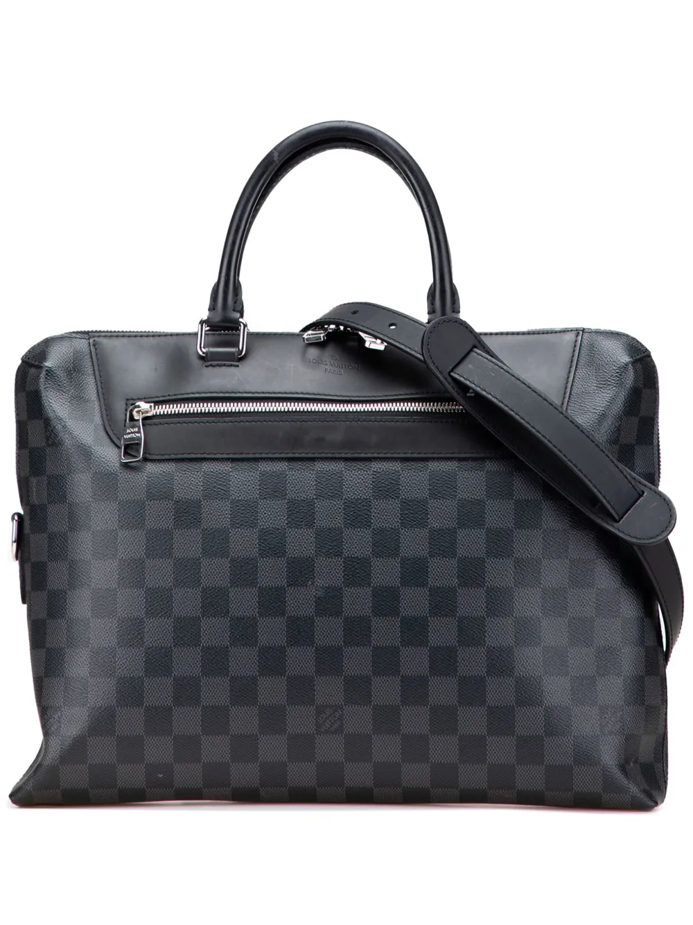 Louis Vuitton Pre-Owned 2019 Damier Graphite Porte Documents Jour Louis Vuitton Pre-Owned 2019 Damier Graphite Porte Documents Jour