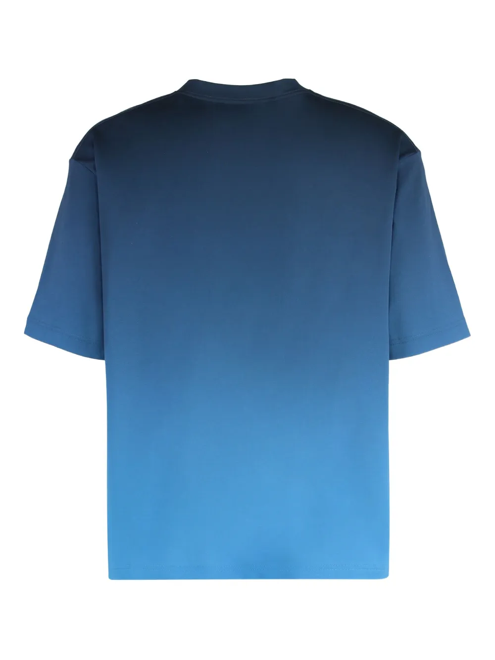Gucci T-shirt met ronde hals en ombré-effect Blauw