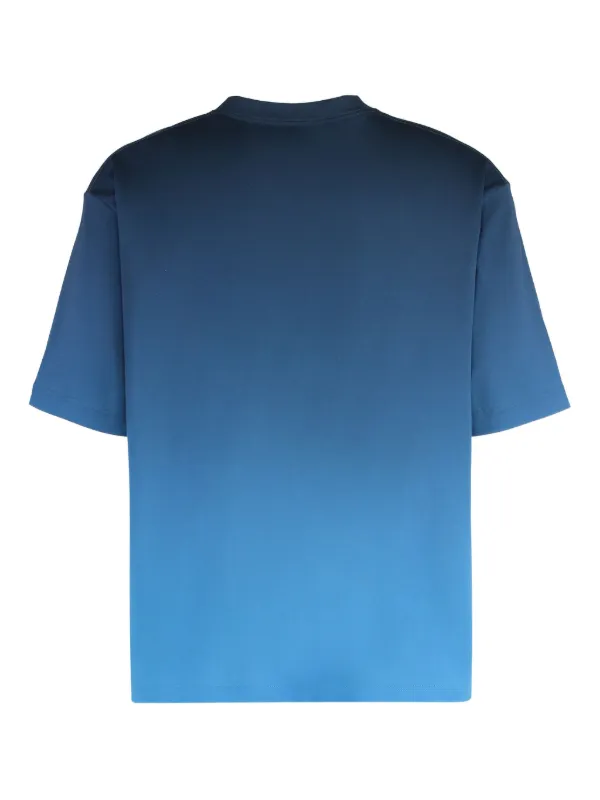 GUCCI グラデーションカラーTシャツ Gucci グラデーション Tシャツ | ブルー | FARFETCH JP
