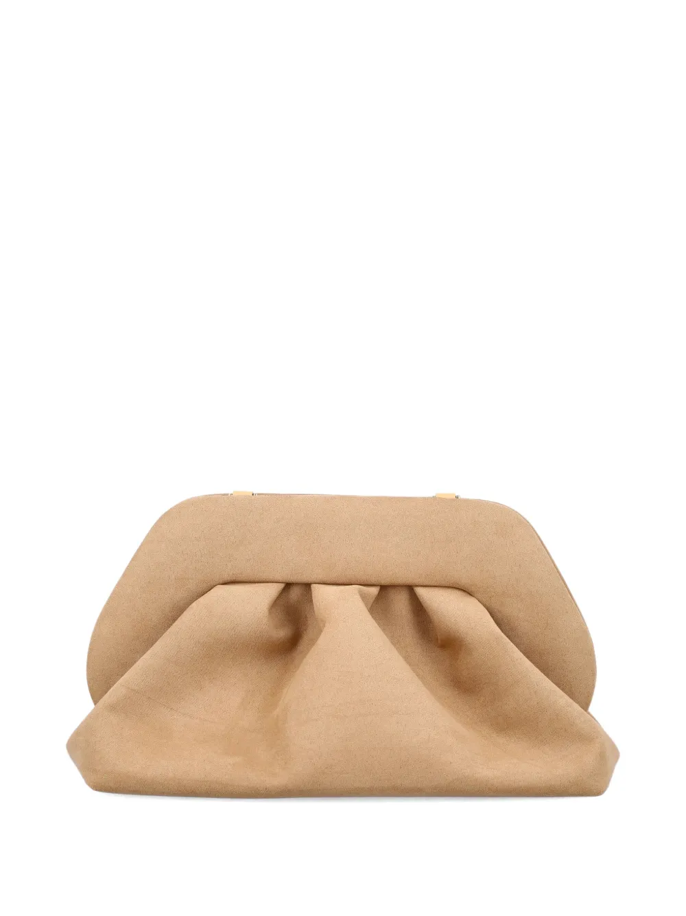Themoirè Tia Clutch Bag In Neutral