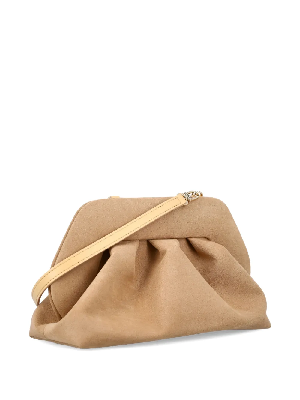 Themoirè Tia Clutch Bag In Neutral