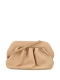 Themoirè Bios pleated-frame clutch bag - Neutrals