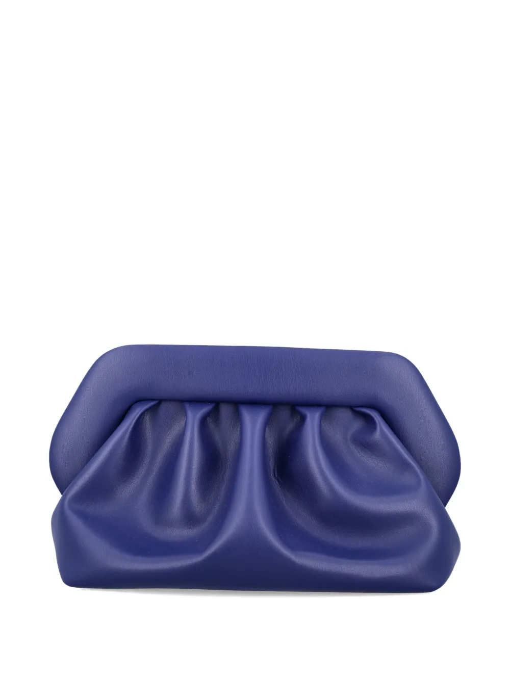 Themoirè Emera Pleated-clasp Clutch In Blue