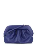 Themoirè Emera pleated-clasp clutch - Blue