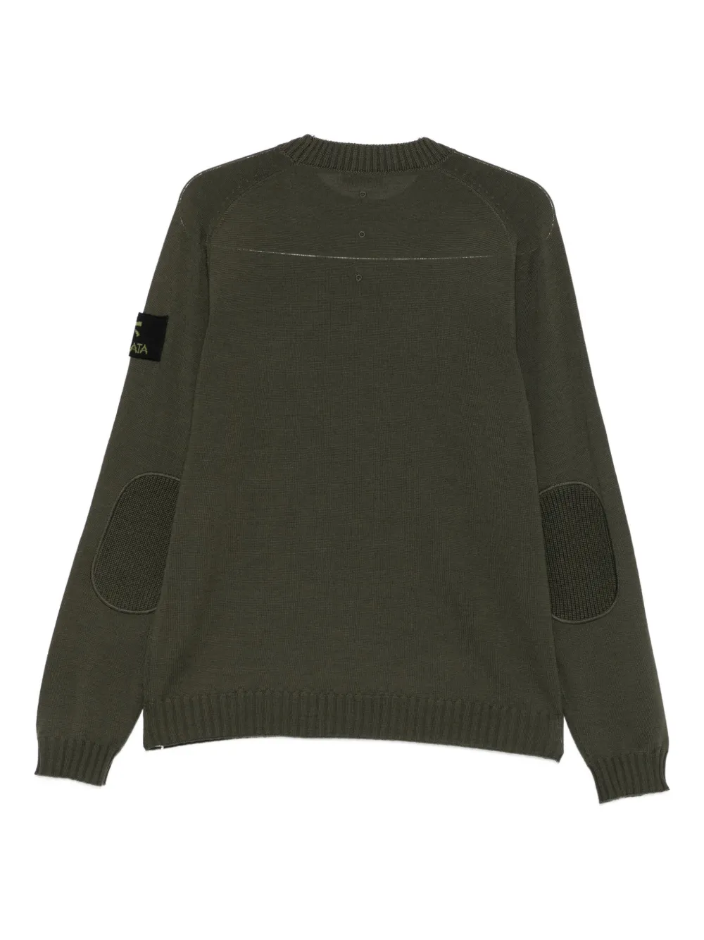 Premiata Sweater met logopatch - Groen