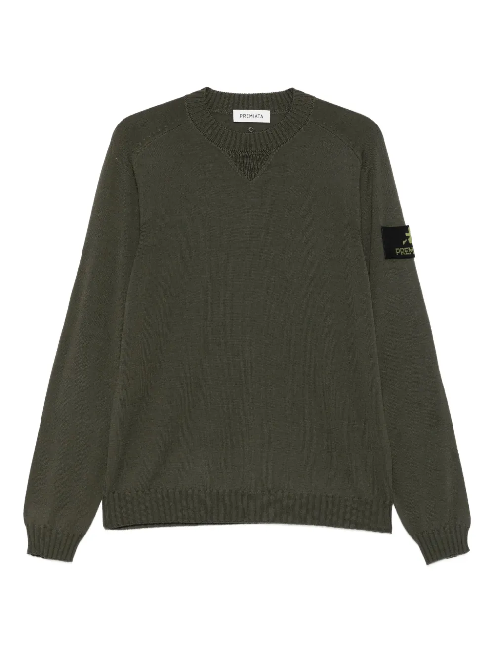 Premiata pull à patch logo | vert | Image 1