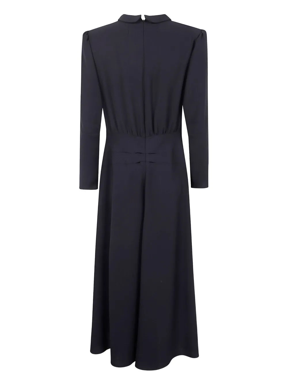 Nº21 Peter Pan-collar midi dress - Zwart